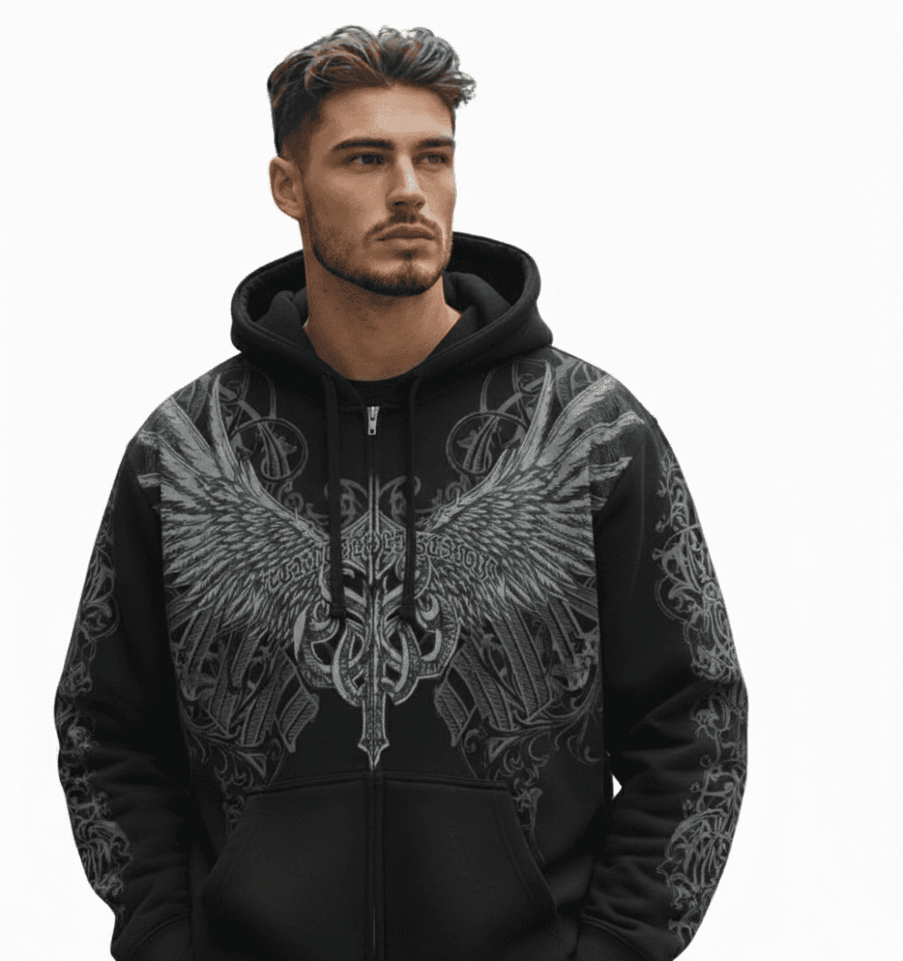 Black Gothic Hoodie