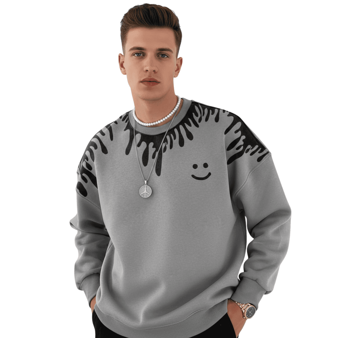 heavy-weight streetwear sweatshirt