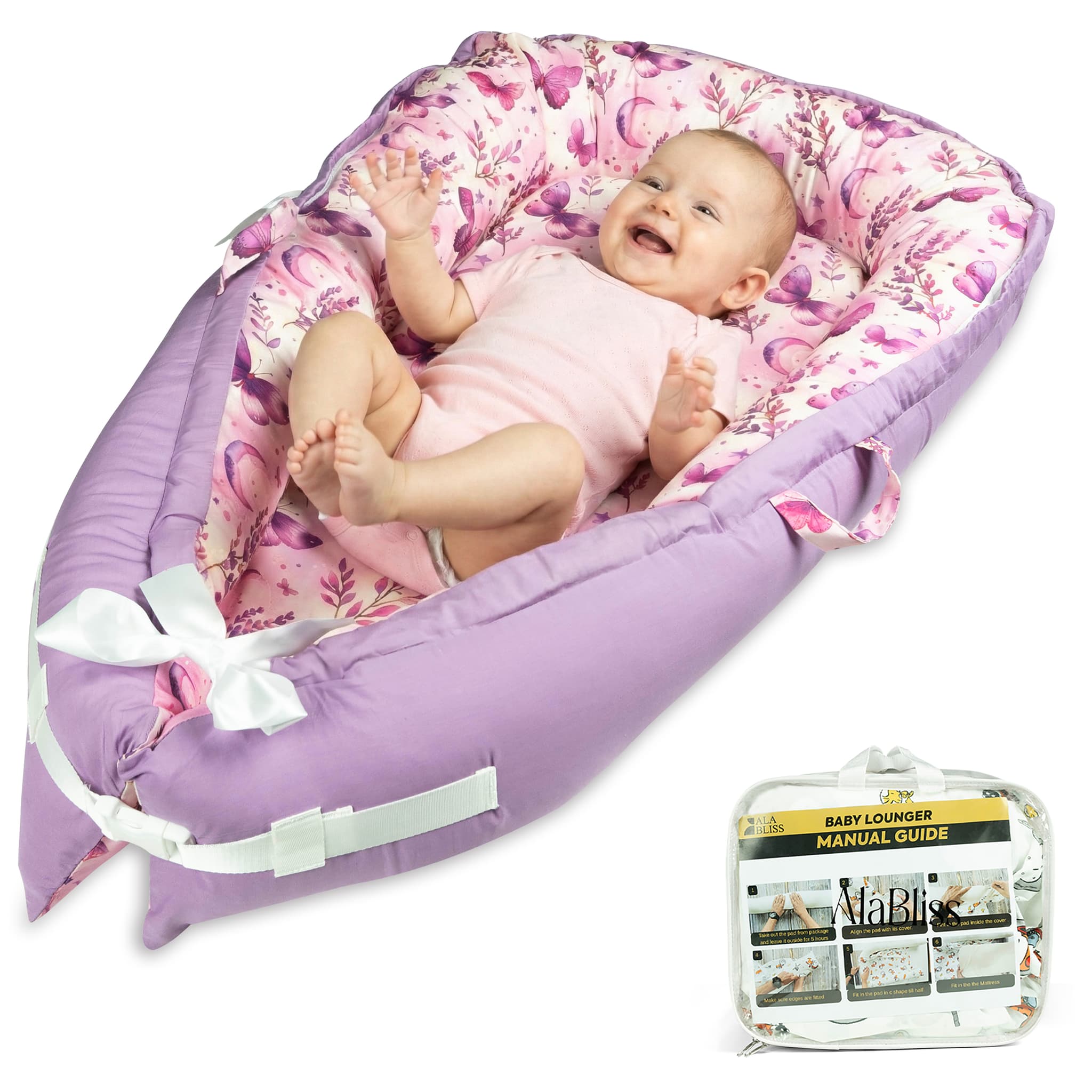 Butterfly Baby Lounger